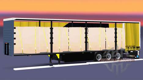 Vorhang semi-trailer Schmitz Cargobull Dischner für Euro Truck Simulator 2