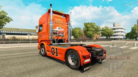 Haut Hazzard v2.0 LKW Scania für Euro Truck Simulator 2