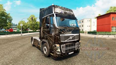 Araignee-skin für den Volvo truck für Euro Truck Simulator 2