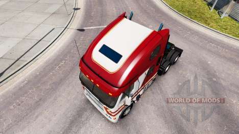 Скин Selman Brüder на Freightliner Argosy für American Truck Simulator