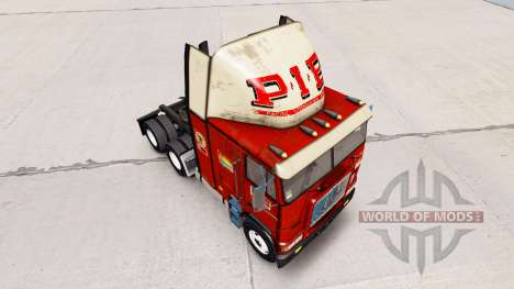 La peau de la TARTE sur un camion Freightliner F pour American Truck Simulator