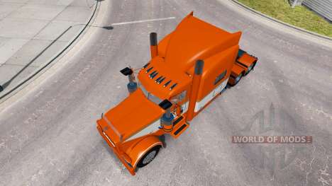 Скин Tri-State Produits на Peterbilt 389 pour American Truck Simulator