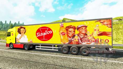 Narko Semi-Remorque Sinalco pour Euro Truck Simulator 2
