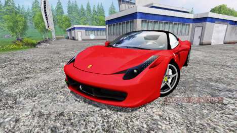 Ferrari 458 Italia pour Farming Simulator 2015