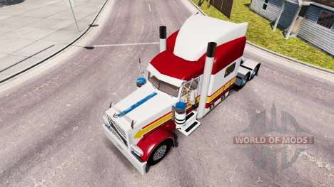 La peau IN-N-OUT pour le camion Peterbilt 389 pour American Truck Simulator