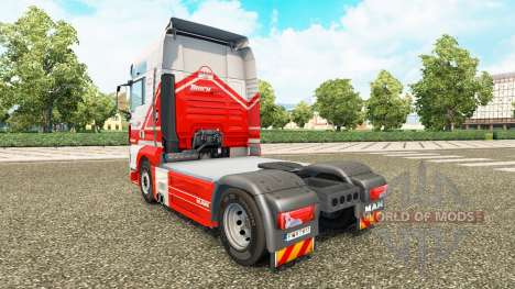 Haut auf TruckSim Traktor MAN für Euro Truck Simulator 2