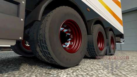 De nouvelles roues pour remorques pour Euro Truck Simulator 2