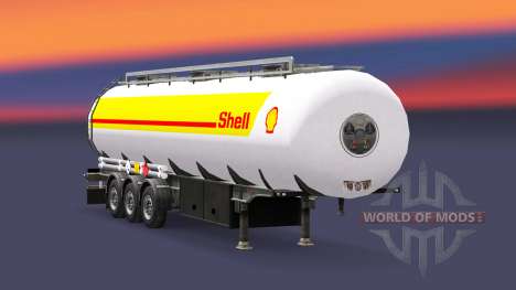 Haut Schale für Kraftstoff-trailer für Euro Truck Simulator 2
