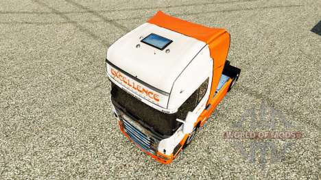 L'Excellence de Transportes de la peau pour Scan pour Euro Truck Simulator 2