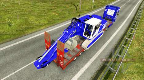 La peau T. van der Vijver au bas de balayage pour Euro Truck Simulator 2