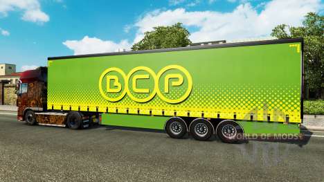 Rideau semi-remorque Krone BCP pour Euro Truck Simulator 2