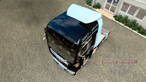 La peau DJ Charty sur tracteur HOMME pour Euro Truck Simulator 2