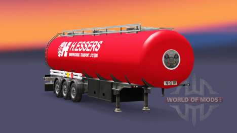 La peau H. Essers carburant semi-remorque pour Euro Truck Simulator 2