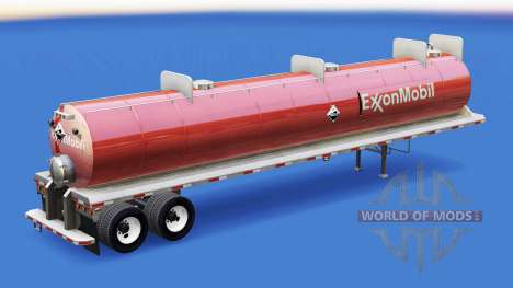 Haut ExxonMobil auf den Behälter für Säuren für American Truck Simulator