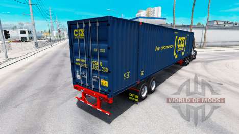 Auflieger container-CSX Intermodal für American Truck Simulator