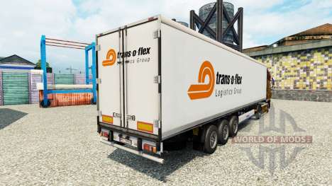 La peau Trans-o-flex semi-remorques frigorifique pour Euro Truck Simulator 2