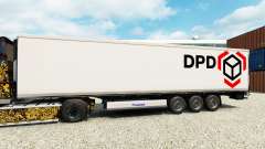 La peau DPD pour les semi-frigorifique pour Euro Truck Simulator 2