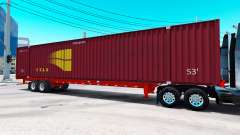 Auflieger container-STAX für American Truck Simulator