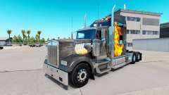La peau de Mad Max sur le camion Kenworth W900 pour American Truck Simulator