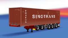 Container-Auflieger D-tec für American Truck Simulator