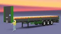 Le Kogel semi-remorque avec une charge de briques pour Euro Truck Simulator 2
