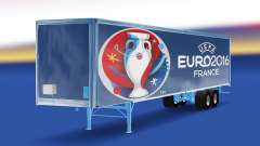 La peau de l'Euro 2016 remorque pour American Truck Simulator