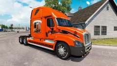 La peau sur SCHNEIDER camion Freightliner Cascadia pour American Truck Simulator