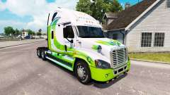 La peau HYBRIDE tracteur Freightliner Cascadia pour American Truck Simulator