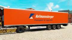 La peau Kollmannsberger pour le semi-frigorifique pour Euro Truck Simulator 2