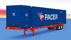 Auflieger container-Schrittmacher für American Truck Simulator