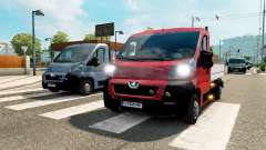 Peugeot Boxer Camionnette pour le trafic pour Euro Truck Simulator 2