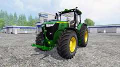 John Deere 7280R v3.0 pour Farming Simulator 2015