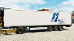 La peau HAVI Logistics pour les semi-frigorifique pour Euro Truck Simulator 2