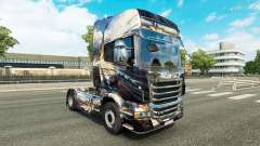De la peau pour Scania camion pour Euro Truck Simulator 2