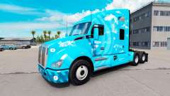 Haut Skype auf einem Kenworth-Zugmaschine für American Truck Simulator