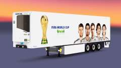 Semi-remorque frigorifique EN Coupe du Monde pour Euro Truck Simulator 2