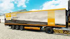 La peau Rajasil pour les semi-frigorifique pour Euro Truck Simulator 2