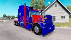 Haut-Optimus Prime v2.0 Zugmaschine Peterbilt 389 für American Truck Simulator