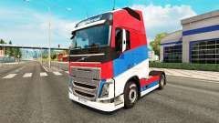 La serbie peau pour Volvo camion pour Euro Truck Simulator 2
