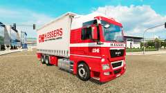 H. Essers-skin für MAN TGX-LKW-Traktor Tandem für Euro Truck Simulator 2