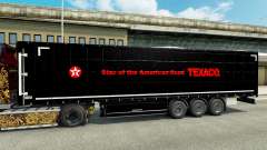La peau sur Texaco semi pour Euro Truck Simulator 2