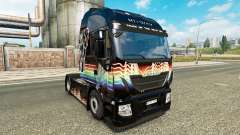 Rainbow Dash skin für Iveco-Zugmaschine für Euro Truck Simulator 2