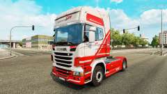 TruckSim-skin für den Scania truck für Euro Truck Simulator 2