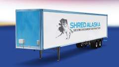 Hautfetzen Alaska auf dem trailer für American Truck Simulator