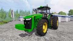 John Deere 8370R v4.0 pour Farming Simulator 2015