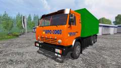 KamAZ-53212 [orange] für Farming Simulator 2015