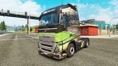 Brasil 2014 de la peau pour Volvo camion pour Euro Truck Simulator 2