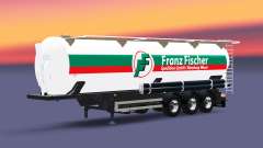 The semitrailer-tank Franz Fischer für Euro Truck Simulator 2