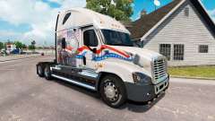 Скин Bay&Bay POW MIA на Freightliner Cascadia für American Truck Simulator