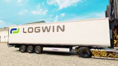 La peau Logwin de la Logistique pour les semi-frigorifique pour Euro Truck Simulator 2
